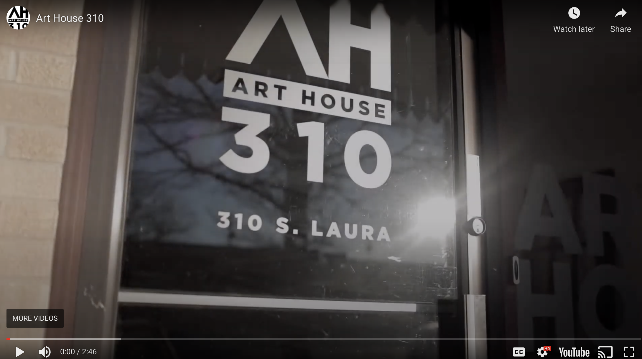 Art House 310 About Us Video